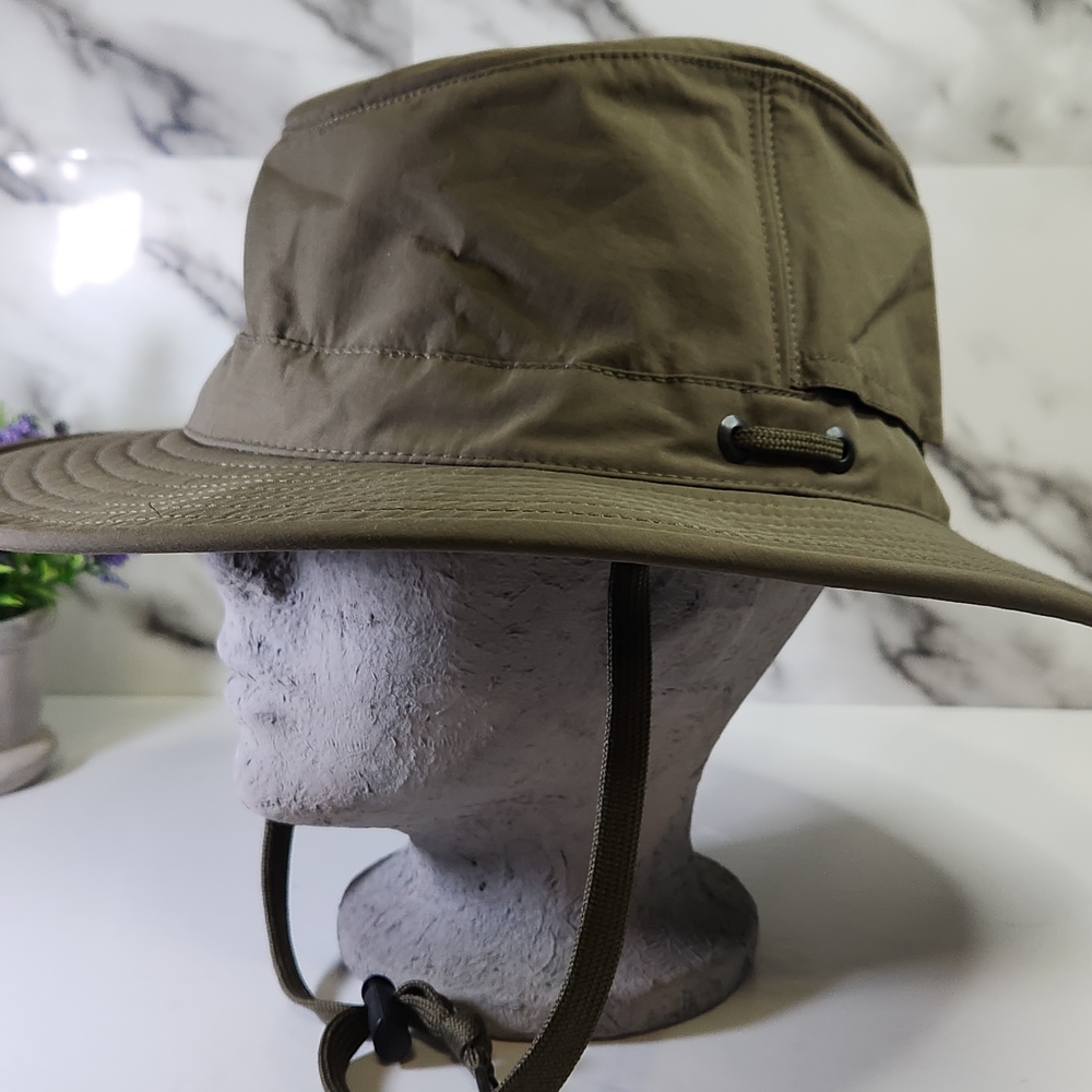 Tilley Hat. Men's Outdoor Wide Brim Sun Hat - Olive - Picture 7 of 9
